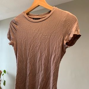 Tan Tee-Shirt from Shein